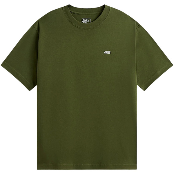 2026 Vans Mens Left Chest T-Shirt VN000TBXGRK - Green Balsam